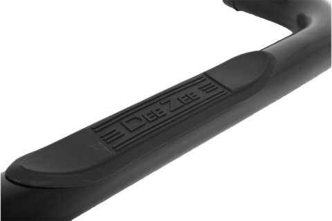 Deezee 14-19 Chevrolet Silverado Tubes - 3In Round Black Steel CrewCab thumbnail 7