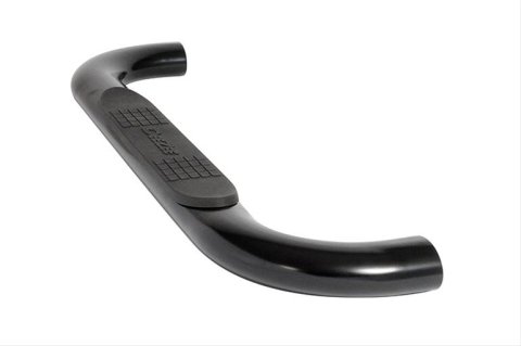 Deezee 14-19 Chevrolet Silverado Tubes - 4In Oval Black Steel CrewCab thumbnail 1