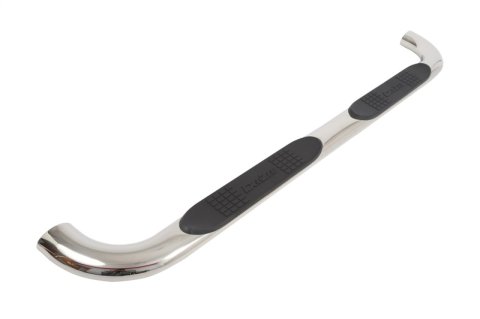 Dee Zee Oval Side Step Bars DZ 372537 Nerf and Bars, Bars, Stainless Steel, Polished, 4.00 in. Diameter, Chevy, GMC, Pair thumbnail 3