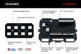 Diode Dynamics 07-17 Jeep Wrangler JK D-Switch Hub Mounting Kit thumbnail 5