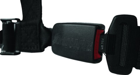 DragonFire Racing Harness H-Style- 4-Point- EZ-Adjust- 3in Buckle- Black thumbnail 4