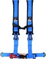 DragonFire Racing Harness- H-Style- 4-Point- 2in Buckle- Blue thumbnail 1
