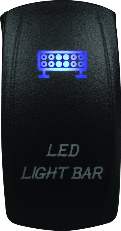 DragonFire Racing Lighted Switch Led Light Bar On/Off Blue thumbnail 2