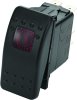 DragonFire Racing Lighted Switch On/Off Rocker Switch Red Lite thumbnail 3