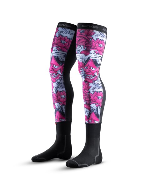 EVS Base Layer Fusion Sock 1776 Red/White/Blue - Large/XL thumbnail 3
