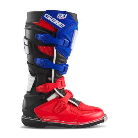 Gaerne GXJ Boot Red/White/Blue Size - Youth 6 thumbnail 3