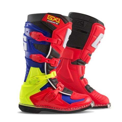 Gaerne GX1 Boot Red Multi Size - 10.5 thumbnail 1