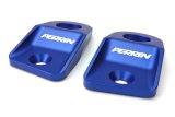 PERRIN 15-21 Subaru WRX/STI / 13-17 Crosstrek / 12-16 Impreza Upper Radiator Bracket Set - Blue thumbnail 2