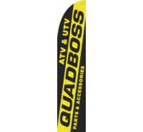 QuadBoss Sail Flag 11 Qb Blk