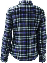 Kuryakyn Leather By River Road Cameo Flannel Moto Shirt Womens - Small thumbnail 5