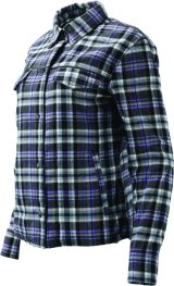 Kuryakyn Leather By River Road Cameo Flannel Moto Shirt Womens - Small thumbnail 9