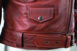 Kuryakyn Leather By River Road Arabian Spice Leather Jacket Red Womens - Small thumbnail 5