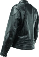 Kuryakyn Leather By River Road Race Leather Jacket Black Womens - Small thumbnail 6