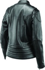 Kuryakyn Leather By River Road Race Leather Jacket Black Womens - Small thumbnail 7