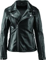 Kuryakyn Leather By River Road Ironclad Classic Leather Jacket Black Womens - Large thumbnail 1