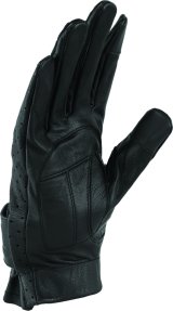 Kuryakyn Leather By River Road Tucson Leather Perforated Gloves Black - Small thumbnail 3