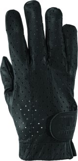 Kuryakyn Leather By River Road Tucson Leather Perforated Gloves Black - Small thumbnail 9