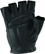 Kuryakyn Leather By River Road Hollister Shorty Gloves Black - Small thumbnail 8
