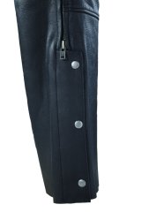 Kuryakyn Leather By River Road Longhaul Leather Chaps Black - Large thumbnail 4