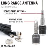 Rugged Radios Kawasaki Teryx4/Teryx5 H2 Complete Comm Kit w/ BT Intercom & 2-Way Radio - STX/G1 GMRS thumbnail 9
