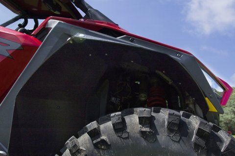 Seizmik 20-23 Polaris RZR Pro XP/4 HDPE Fender Flares Kit - Black thumbnail 1