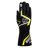 Sparco Glove Tide Blk/Yel 11 thumbnail 1