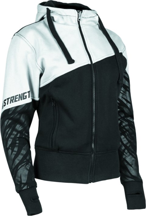 Speed and Strength Cat Outa Hell Hoody White/Black Womens - 3XL thumbnail 3