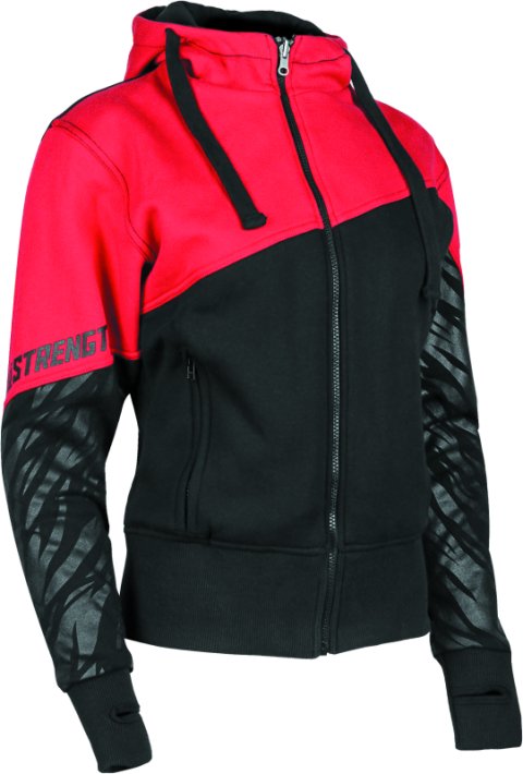 Speed and Strength Cat Outa Hell Hoody Red/Black Womens - 2XL thumbnail 3