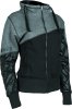 Speed and Strength Cat Outa Hell Hoody Grey/Black Womens - Small thumbnail 1