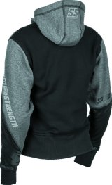 Speed and Strength Cat Outa Hell Hoody Grey/Black Womens - XS thumbnail 2