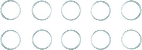Twin Power 84-Up Evo BT and XL and M8 Exhaust Gaskets Replaces 65324-83 Tapered 10 Pk thumbnail 2