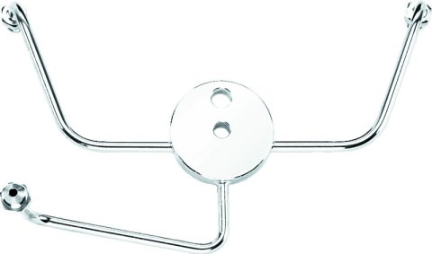 Twin Power Stainless Junction Block Male AN3 Wide Glide Custom