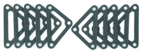 Twin Power 91-98 FXD Models Oil Spout Gasket Replaces H-D 62423-90 5 Pk thumbnail 1