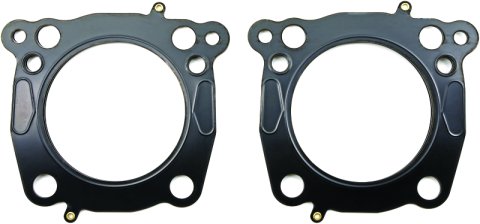 Twin Power 17-Up M8 Models 107 CI Head Gaskets 3.937 Bore Replaces H-D 16500326 .040 MLS Pr thumbnail 2