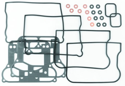 Twin Power 84-91 Evo Big Twin Rocker Box Gasket Kit Replaces H-D 17038-90 thumbnail 2