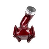 Wehrli 2007.5-2010 LMM Duramax High Flow 3in Y-Bridge Kit- WCFab Red thumbnail 3