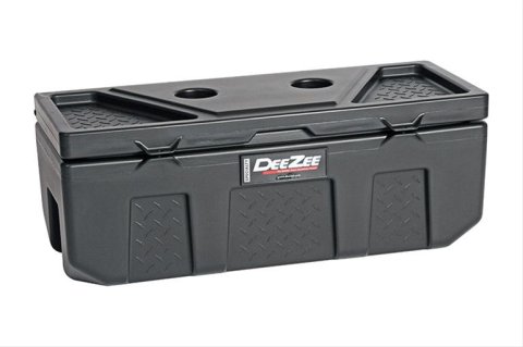 Tool Box - 35 in Long - 14 in Wide - 13 in Tall - Plastic - Black - Each thumbnail 1