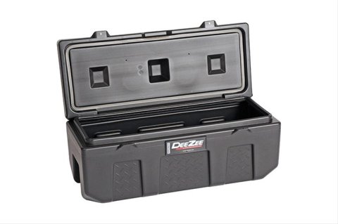 Tool Box - 35 in Long - 14 in Wide - 13 in Tall - Plastic - Black - Each thumbnail 2