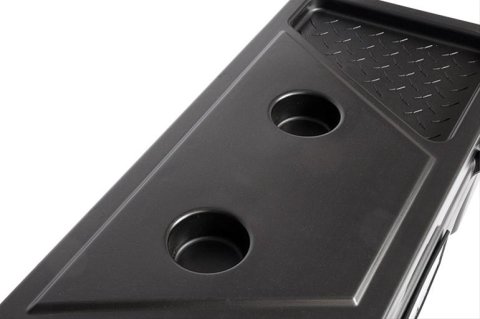Tool Box - 35 in Long - 14 in Wide - 13 in Tall - Plastic - Black - Each thumbnail 4