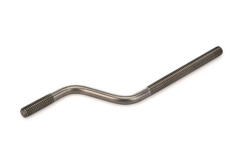 Air Cleaner Stud - 5/16-18 in Thread - 6.375 in Long - Offset - Steel - Zinc Oxide - Each thumbnail 1