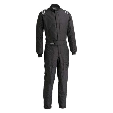 Driving Suit - Stint - 1-Piece - SFI 3.2A/5 - Double Layer - Aramid / Nomex - Black - Large/X-Large - Each