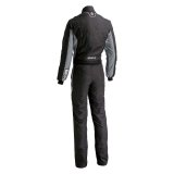 Driving Suit - Stint - 1-Piece - SFI 3.2A/5 - Double Layer - Aramid / Nomex - Black / Gray - Large/X-Large - Each thumbnail 2