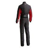 Driving Suit - Stint - 1-Piece - SFI 3.2A/5 - Double Layer - Aramid / Nomex - Black / Red - Large - Each thumbnail 2