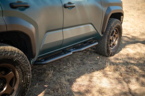 DV8 Offroad 2025+ Toyota 4Runner OE Plus Side Steps - Micro-Texture Black thumbnail 3