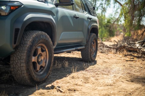 DV8 Offroad 2025+ Toyota 4Runner OE Plus Side Steps - Micro-Texture Black thumbnail 8