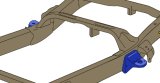 Rust Buster 14-18 Chevy Silverado 1500 Rear Cab Mount - Right thumbnail 8