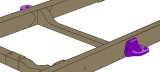 Rust Buster 14-18 Chevy Silverado 1500 Center Cab Mount - Right thumbnail 9