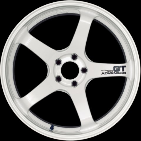 Advan GT Premium Version 19x10.0 / +30 ET / 5x112 / 66.5mm Bore / Racing White