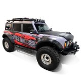 Westin 21-25 Ford Bronco 4dr (Excl. Sport) Outlaw Drop Running Boards - Tex. Blk thumbnail 2