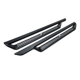 Westin 18-26 Jeep Wrangler 4dr Outlaw Drop Running Boards - Tex. Blk thumbnail 1